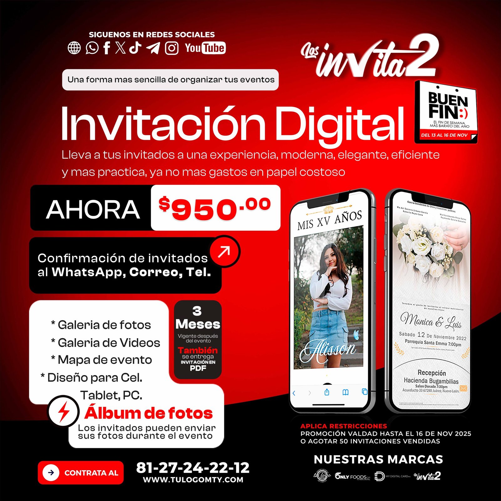 INVITACIONES DIGITALES